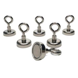 Super Strong 12 50 270 <span class=keywords><strong>KG</strong></span> Pull Force <span class=keywords><strong>Neodimio</strong></span> Gancho <span class=keywords><strong>Imanes</strong></span> Con Ojal - Product Image 2