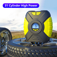 Amazon Hot Sale Mini Air Compressor Tire Inflator 12v Car Tire Inflators Pump Portable Fast Automatic Tyre Inflator