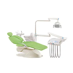 Với siêu âm Scaler tay khoan vật liệu intraoral máy ảnh X-Ray một cửa nhà cung cấp toàn bộ nha sĩ ghế đơn vị nha khoa