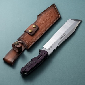 Cuchillo Táctico de Supervivencia Personalizable Pioneer con Mango G10, Hoja Recta de Acero Inoxidable, para Caza y Bricolaje - Product Image 4