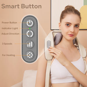 Cargador tipo C eléctrico para espalda, hombros, cuello, almohada, cuello, cuello inteligente, dispositivo de belleza para hombros y cuello, masaje por vibración - Product Image 5
