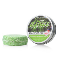Sabun Sampo Tea Tree Pelembap Anti Ketombe Perbaikan Rambut Rusak dalam Kemasan Aluminium 60g Grosir Kustom Terlaris