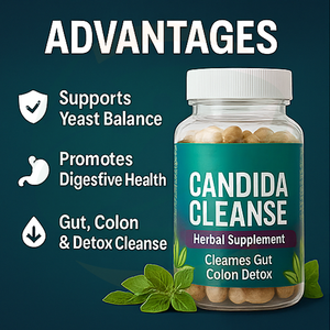 Capsule Probiotiche OEM per Adulti Candida Cleanse, Supporto Quotidiano per l'Equilibrio delle Lieviti, Comfort Digestivo, Benessere Intestinale ed Energia - Product Image 2