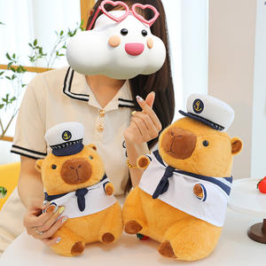 Vente en gros de jouets en peluche de qualité cochon d'inde pour enfants oreiller de sommeil jouet en peluche personnalisé poupée Capybara mignon intéressant jouets en peluche - Product Image 4