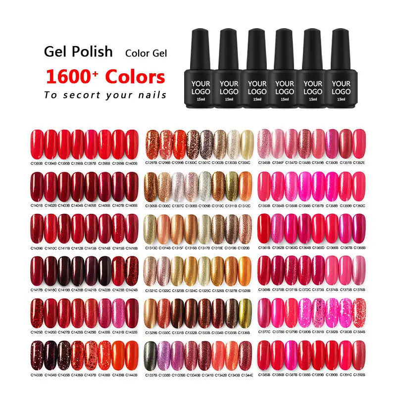 2023 newest uv gel nail polish acrylic color led uv gel super white gel polish nail supplies