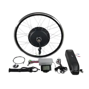 Super bicicleta de carretera Kit de bicicleta eléctrica 1000W Motor de bicicleta 13ah-26ah 48V Ebike Kits de conversión con batería para Enduro ebike