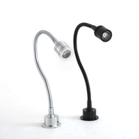 Foco LED de Pared de 1W, Mini Lámpara de Mostrador, Lámpara para Vitrina de Joyería, Lámpara para Vinoteca, Mini Foco Pequeño, Mini Foco Largo