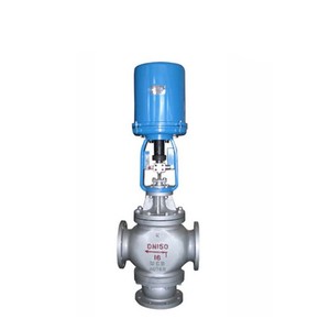 Vanne de régulation de débit d'eau PN40 en acier inoxydable ou en acier moulé, actionnée par 4-20 mA - Product Image 4