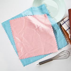 Gloway <span class=keywords><strong>chiffon</strong></span> de cuisine réutilisable absorbant non pelucheux <span class=keywords><strong>chiffon</strong></span> de nettoyage en microfibre écailles de poisson pour miroir à vaisselle et fenêtres - Product Image 2
