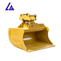 Bucket Grading Tilt Excavator Desain Skandinavia Canggih untuk Excavator PC220 Konstruksi Lereng