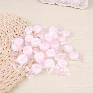 มาส์กกดคอตตอนธรรมชาติแบบ100% แผ่นหน้าแบบ DIY นุ่มสำหรับการดูแลผิวความงามของใบหน้าและร่างกาย - Product Image 1