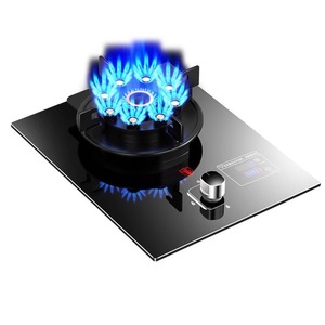 Cuisinière à gaz encastrable Rongshida à brûleur unique, à gaz naturel, haute puissance, surface en verre trempé, économe en énergie et respectueuse de l'environnement - Product Image 1