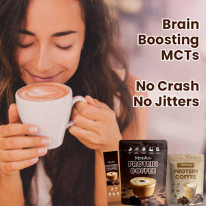 Proteína de suero de leche de marca privada que apoya el crecimiento muscular magro, sabor a mocha, café con alto contenido proteico - Product Image 4