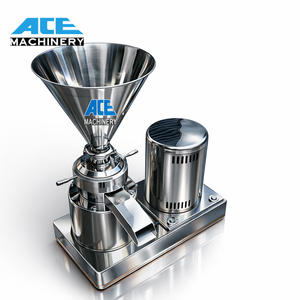 Machine à broyer les arachides en acier inoxydable Ace Industrial pour la fabrication de beurre de cacahuètes - Product Image 4