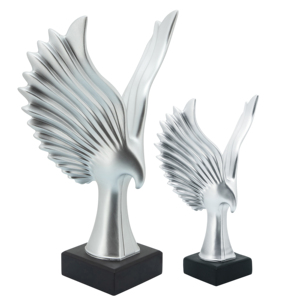 Winged Eagle Sculpture Resin Ornament For Home Decor Living Room Office Shelf Mantel <b>Coffee</b> <b>Table</b> - Product Image 5