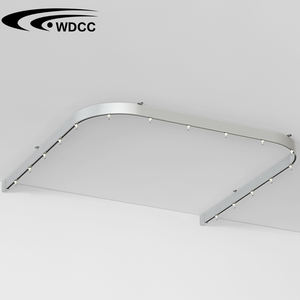 도매가 병원 커튼 트랙 유연한 병원 커튼 칸막이 - Product Image 4