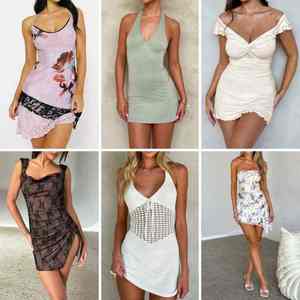 Vêtements d'occasion pour femmes à prix direct usine, faible MOQ, vente en gros, vêtements pour femmes à prix abordable, Ropa Mujer, robes d'occasion - Product Image 5