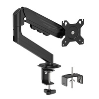 Support d'écran d'ordinateur à bras mécanique, support cantilever pour moniteur, base de support d'écran réglable en hauteur, en alliage d'aluminium, modèle universel