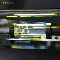 Máquina de impresión de pantalla de seda automática, para botellas transparentes, 3 colores, 50 Uds./minuto