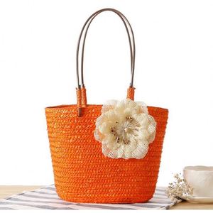 Sac à main tressé coloré torsadé pour femme, sac de plage à bandoulière, vente en gros - Product Image 4