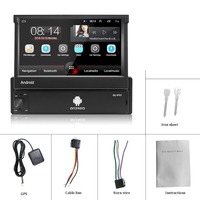 Universel Android One 1 Din Auto Navigation Audio Mp5 Dvd Media Car Radio stéréo lecteur vidéo