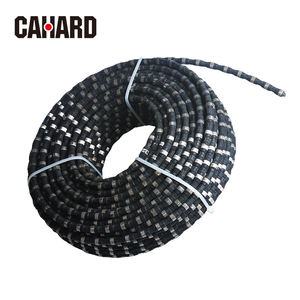 공장 판촉 11.5mm 소결 와이어 톱 다이아몬드 비드 로프 절단 와이어 톱 철근 콘크리트 절단 - Product Image 1