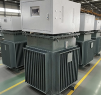 Stabilisateur triphasé immergé dans l'huile d'Avr 1500kva 380v de tension avec l'affichage numérique mené