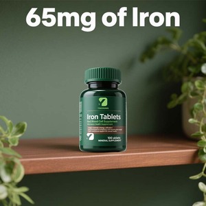 Viên sắt giúp duy trì việc sử dụng năng lượng được khuyến nghị cho thai kỳ và kinh nguyệt cần bổ sung sức khỏe của phụ nữ - Product Image 4