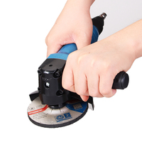 Meuleuse d'angle pneumatique OEM personnalisable, polisseuse, outil de découpe et de meulage pour joints de soudure ULEMA UG-111F Bleu 11000 tr/min 1 an