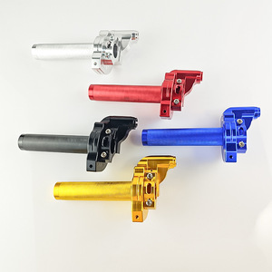 Manillar de acelerador Qiangye, totalmente de aluminio, modelo M8856, para motocicleta, vehículo todoterreno, accesorio para control de aceleración. - Product Image 2