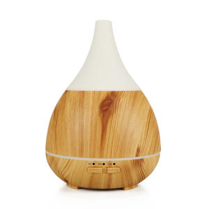 Diffuseur d'aromathérapie ultrasonique à grain de bois, humidificateur de 150 ml avec lumière LED pour la maison et le bureau - Product Image 5