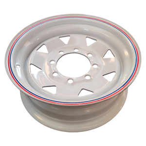 Vente directe d'usine HUAMEI 16 X6j Jantes <span class=keywords><strong>de</strong></span> <span class=keywords><strong>remorque</strong></span> en acier robustes 6 X139.7 Garantie 1 an pour les remorques - Product Image 2