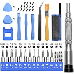 Kit d'outils 27 en 1 Compatible avec PS4, Nintendo, Xbox one, jeu de tournevis, Kit d'outils de réparation de batterie - Product Image 1