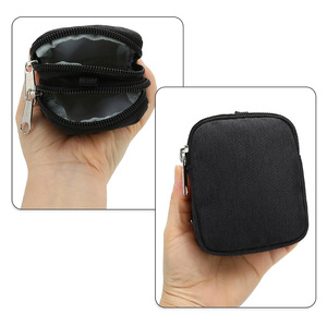 Étui organisateur électronique pour écouteurs, sac de rangement durable en EVA avec mousqueton - Product Image 2
