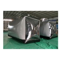 Cabine de peinture de voiture gonflable à bulles transparentes anti-poussière en PVC intérieur/extérieur