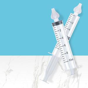 Tube d'aiguille de lavage pour rhinite bébé Aspirateur nasal sans Bpa Silicone ROHS et CE 10 ml <span class=keywords><strong>Seringue</strong></span> manuelle pour nourrisson Irrigateur nasal - Product Image 6