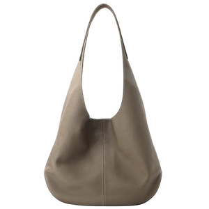 Ando Bag Bolso de hombro tipo hobo de piel de vaca auténtica para mujer, bolso grande y suave con bolsa interior con cremallera - Product Image 5