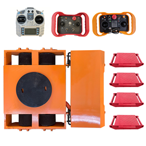 Chariot de manutention robuste largement utilisé pour déplacer des équipements lourds, des machines et des marchandises dans les ateliers d'usine et sur les chantiers de construction - Product Image 3