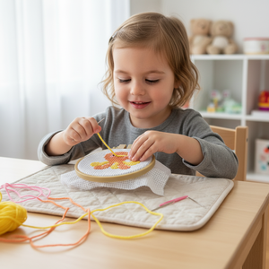 <span class=keywords><strong>Kit</strong></span> de <span class=keywords><strong>Bordado</strong></span> DIY para Niños y Estudiantes, Creativo <span class=keywords><strong>Punto</strong></span> de <span class=keywords><strong>Cruz</strong></span>, Pulpo, Tradicional, de Polialgodón, Hecho a Mano, Regalo - Product Image 6
