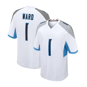 Disesuaikan grosir 1 Ward 8 akan Levis sepak bola Jersey Top dijahit murah seragam sepak bola Amerika Jersey Rugby - Product Image 5