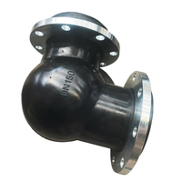 Raccord d'expansion à bride en acier au carbone forgé, coude à 90 degrés en acier inoxydable, joint en caoutchouc Bainai