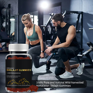 Solilan grosir OEM Label pribadi organik Himalaya murni Shilajit Ashwagandha ekstrak Gummies suplemen dengan <span class=keywords><strong>Vitamin</strong></span> B12 & D2 - Product Image 4