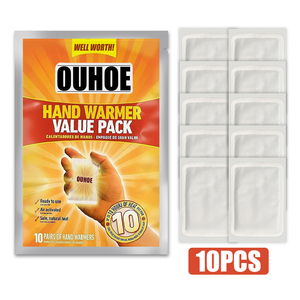 Ouhoe Amz en promotion hivernale : Chauffe-mains jetables et réutilisables auto-chauffants, patchs chauffants pour les mains et les pieds, OEM ODM - Product Image 5