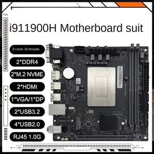 โปรเซสเซอร์แล็ปท็อปสำหรับ Intel <span class=keywords><strong>I9</strong></span>-11900H 8 คอร์ 16 เธรด 4.8GHz 24MB BGA1787 CPU สำหรับโน้ตบุ๊กเกมมิ่งและอุปกรณ์เวิร์กสเตชันเคลื่อนที่ - Product Image 2
