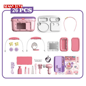 2 en 1 <span class=keywords><strong>dressing</strong></span> cosmétique simulation jouets enfants ensembles de maquillage pour les <span class=keywords><strong>filles</strong></span> - Product Image 3