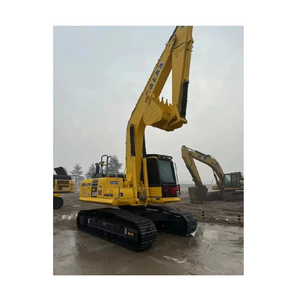 Excavatrice Komatsu PC200-8 d'occasion à bas prix, équipement de construction pré-utilisé avec composants essentiels : moteur, pompe, engrenages - Product Image 1