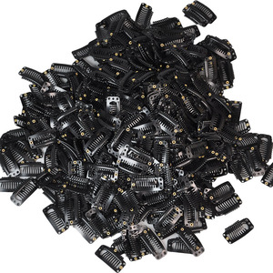 Nouveau produit populaire coréen, hypoallergénique, très léger, pince à cheveux en métal à 9 dents, fabriquée en acier - Product Image 6