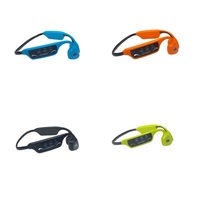 Casque de natation étanche à conduction osseuse H913C, portée d'entraînement de 200 mètres, communication en temps réel, casque récepteur pour entraîneur