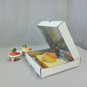 Sp3438 Customizável Eco-Friendly Grande Ondulado Pizza Caixa Matte Finish Papelão Impressão Offset Preço de Fábrica Grátis para Meias - Product Image 1