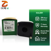 Station de commande à bouton-poussoir vide Schneider Electric XALD01 Harmony XALD 22mm à trou unique en polycarbonate